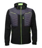 Kapuutsiga softshell-hübriidjakk Roxon