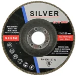 SILVER lamellketas 125 × 22,23 mm P60 metallile ja puidule