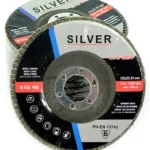 SILVER lamellketas 125 × 22,23 mm P80 metallile ja puidule